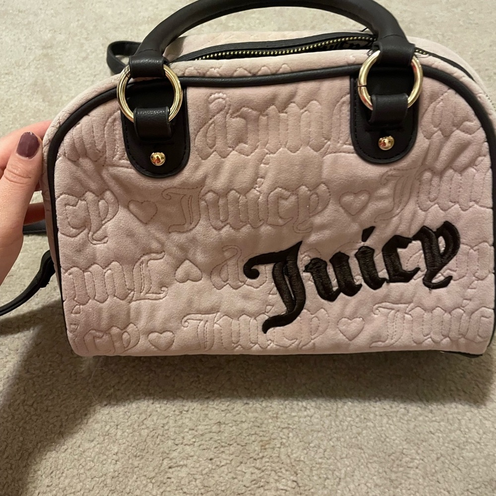 Y2k Juicy Couture pink Velour bag